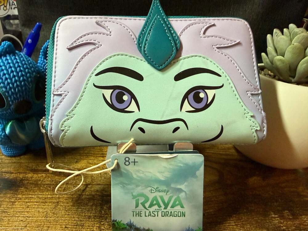 Loungefly Disney Raya and the Last Dragon Sisu Zip Around Wallet *READ*